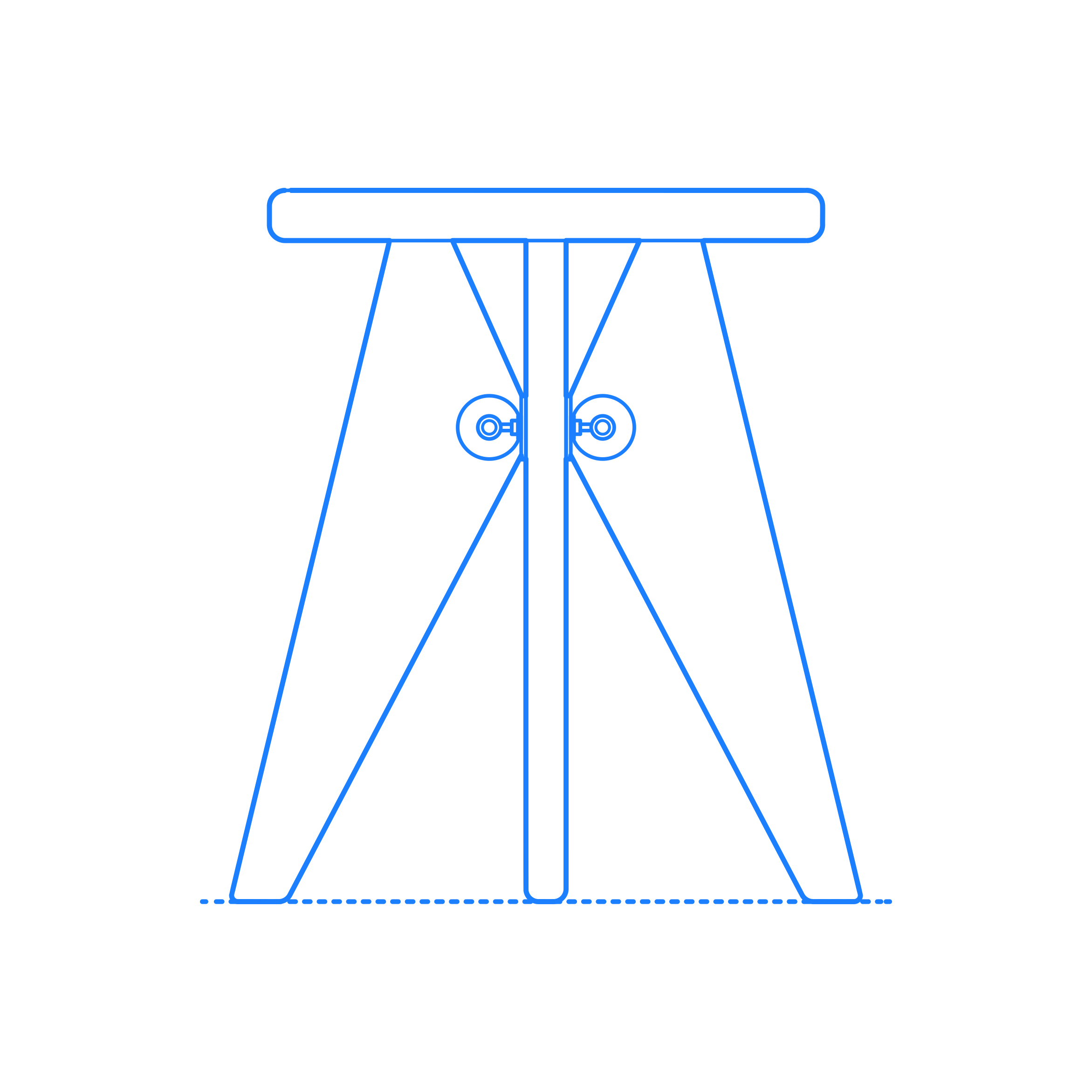 Furniture Stools Prouve Tabouret Bois Silhouette Svg Vector Free Vectors